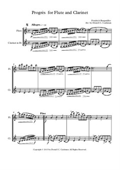 Progres for Flute & Clarinet